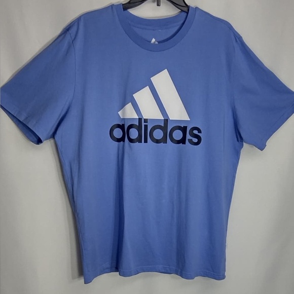 Adidas Men's Blue T-Shirt size XL pre owned Exellent condition - Picture 1 of 6